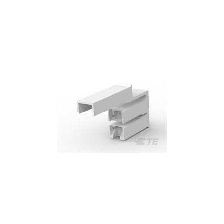 Te Connectivity FASTON 187 REC HSG 3 CIR NYLON NAT 520212-1